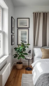 Place mirrors opposite windows