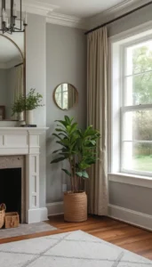 Place mirrors opposite windows