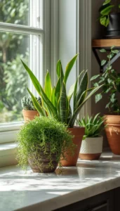 Place plants near natural light