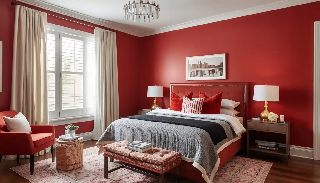 Red Bedroom Ideas