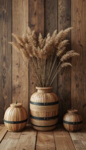 Rustic Wood Accents and Natural Materials