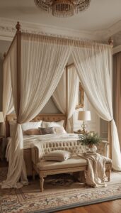 Sheer Canopies for Soft Drama