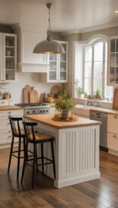 Slim Profile Islands for Narrow Kitchens