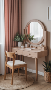Small Vanity Ideas for Bedroom With No Desk Space