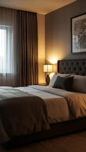 Soft Lighting That Sets a Relaxing Mood