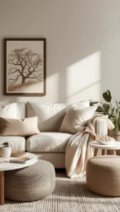 Stick to calm color combinations