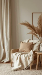 Stick to calm color combinations