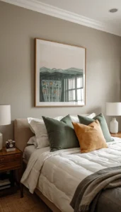 Stick to calming color palettes