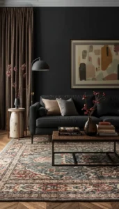 Stick to muted patterns