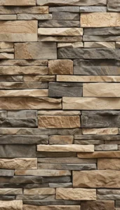 Stone Backsplash for Natural Texture