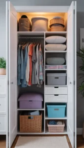 Store seasonal items higher