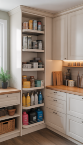 Take Advantage of Corner Storage