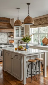 Textural Accents for Visual Warmth