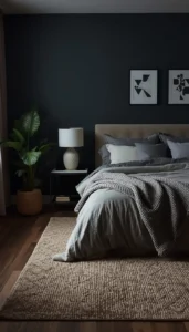 Textured Rugs That Anchor the Bedroom