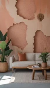 Textured Walls Adding Visual Interest