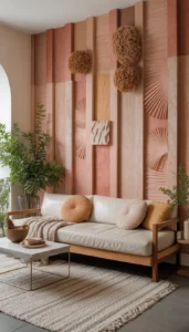 Textured Walls Adding Visual Interest