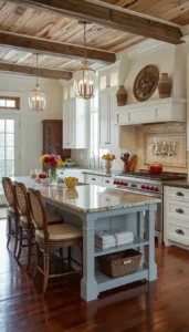 Traditional Southern Kitchens With Warmth