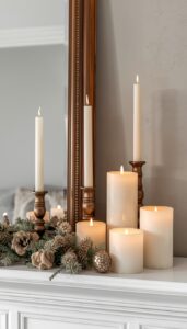 Use Candles in Mixed Heights