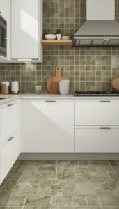 Use Colorful or Earthy Tiles