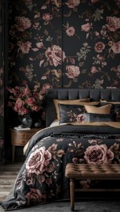 Use Dark or Muted Florals