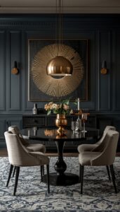 Use Metallic Lighting Fixtures