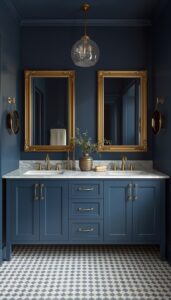 Use Metallic Mirrors or Fixtures