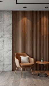 Use Paneling or Wood Slats