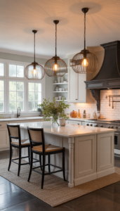 Use Pendant Lights Over Islands