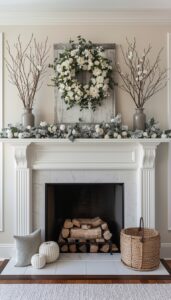 Use White Florals or Branches