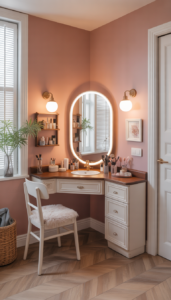 Use a Compact Corner Desk