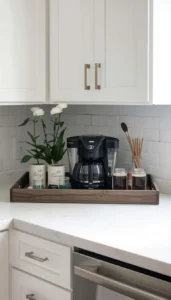 Use a large sturdy tray