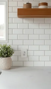 Use contrasting grout colors