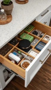 Use drawer dividers
