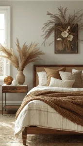 Use dried florals or branches