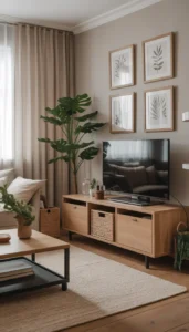 Use furniture with hidden storage