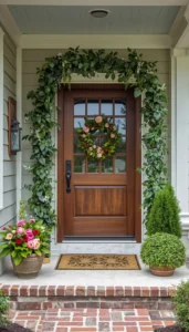 Use greenery and florals