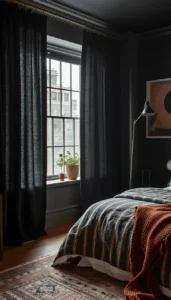 Use heavier drapery fabrics