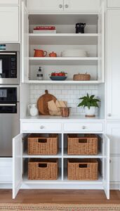 Use hidden storage solutions