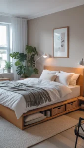 Use hidden storage solutions