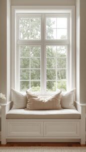 Use light fabrics for cushions