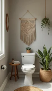 Use macrame or textile art