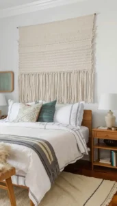 Use natural or woven fabrics