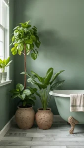 Use natural planters