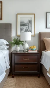 Use nightstands with drawers
