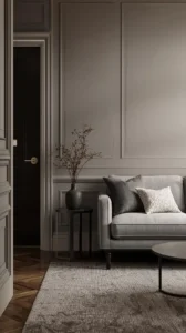 Use paint or textured finishes