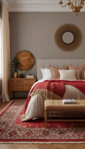 Use rich colors or patterns