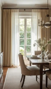 Use sheer or light curtains