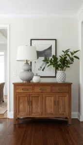 Use sideboards or buffets