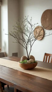 Use simple centerpieces