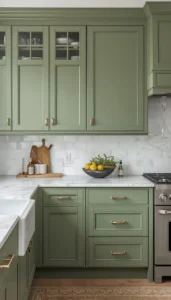 Use simple hardware finishes